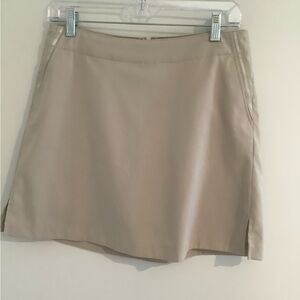 Lady Hagen Cream Mini Skirt
